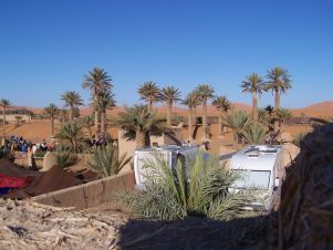 Merzouga au  Maroc